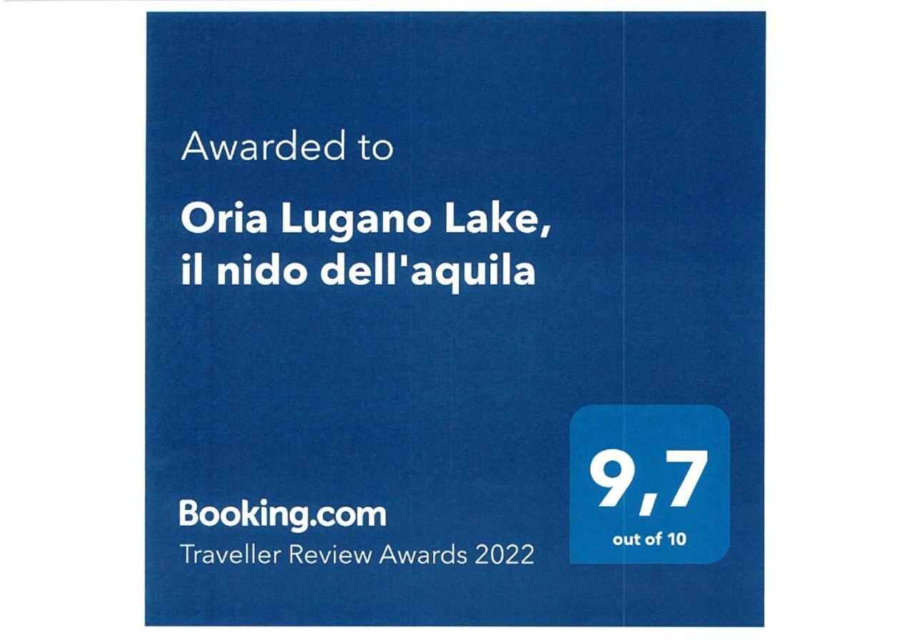Oria Lugano Lake, Il Nido Dell'Aquila 外观 照片
